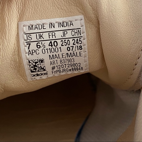 Adidas Stan Smith Suede Shoes Linen size 7 - Picture 9 of 11